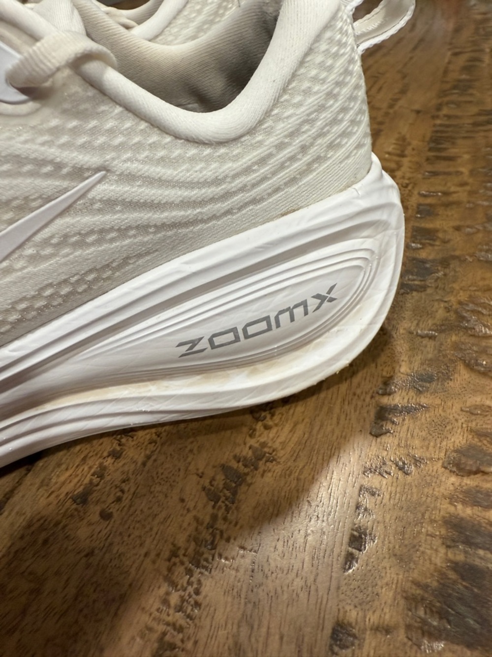 Nike Vomero Plus ZoomX White Mens Size 10 Running Shoes HV8150-102 - Picture 7 of 8